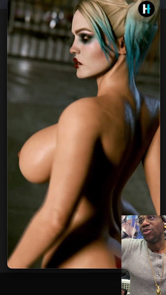 Good news media: Harley Quinn di landasan bandar arkham menunjukkan tetek dan pantat...