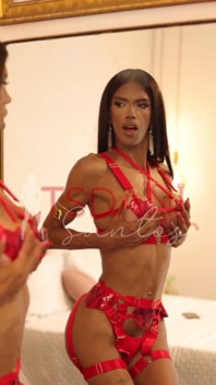 Red Lingerie Photoshoot