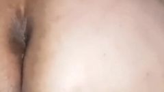 Hubby Licking Fingering Spanking My Ass Bent Over Back of My Car
