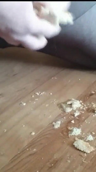 Lahodný rozdrcený toastový chleba