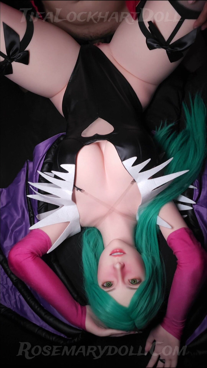 Tifa Lockhart doll: Aerith x Morrigan Darkstaklers, cosplay