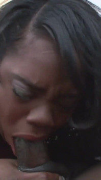 Samone Taylor is a black girl with natural tits who loves to fuck huge black cocks