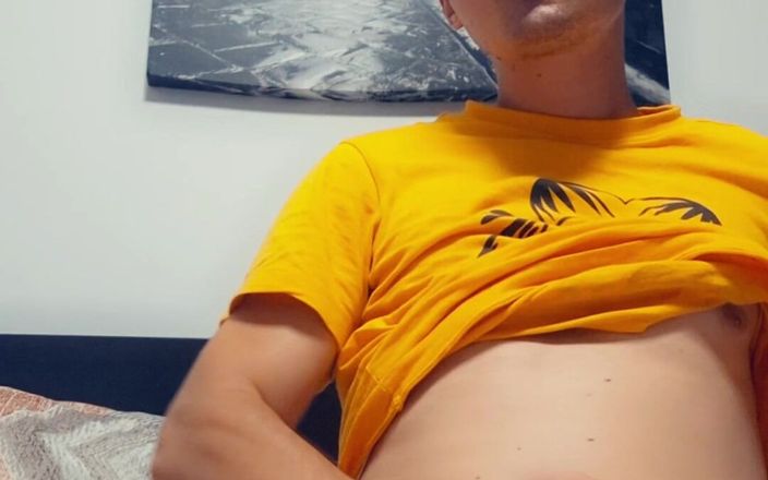 The college boy: Niegrzeczny chłopak z college'u zrobić spust wideo dla swojego tatusia