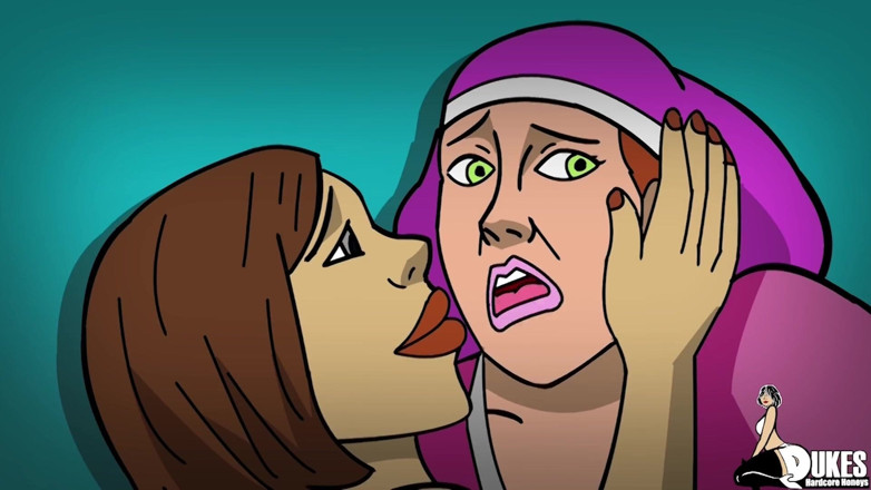Dukes Hardcore Honeys: Girl on girl take BBC and love every inch of...