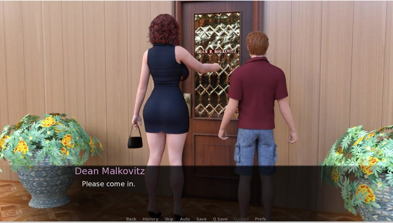 XXX Games Bunk: Milftopia-gameplay - Roleplay - Landlady Meets Tenant College Dean
