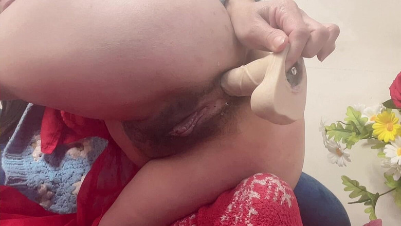 sweethanajapanese: Dubur kecil dikongkek oleh video dildo yang menakjubkan Hana