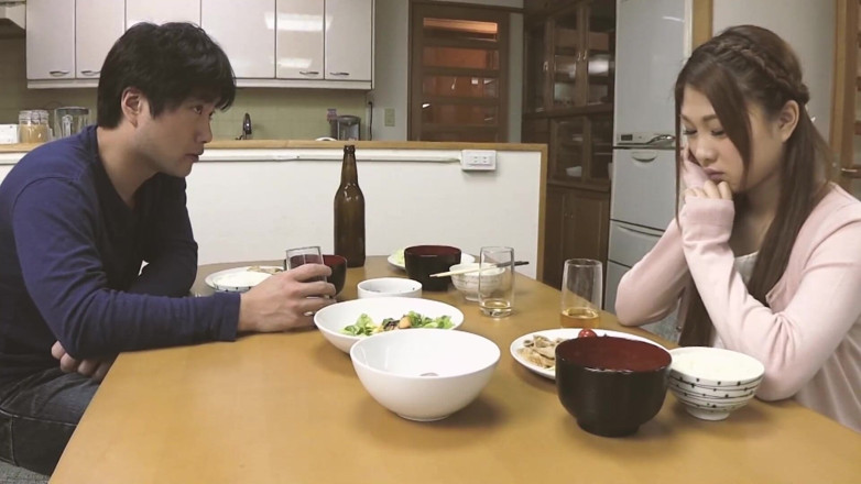 JAPAN IN LOVE: Сцена красунь, що сходить, - 3, красива японська тінка насолоджується своєю волохатою пиздою та спермою