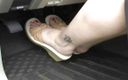 Sexy Amateurz: Bronz tenli sandalet
