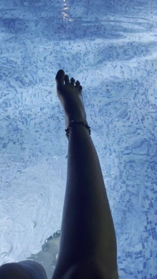 SassyTiff: Feet in the water