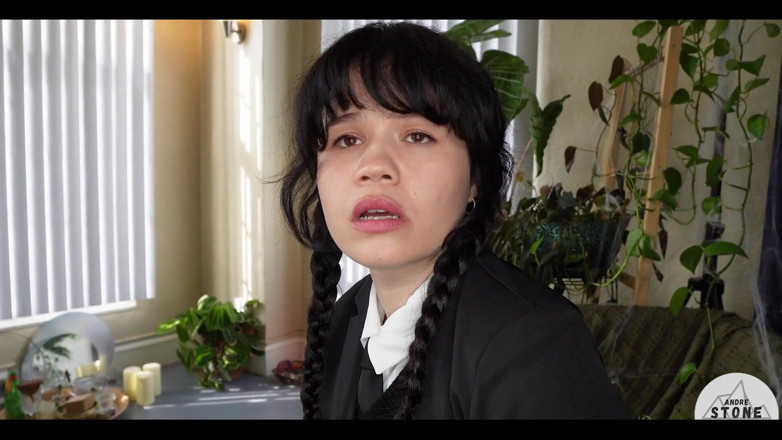 Andre Stone: Wednesday Addams Takes Huge Cock & Load Ft. Yhivi