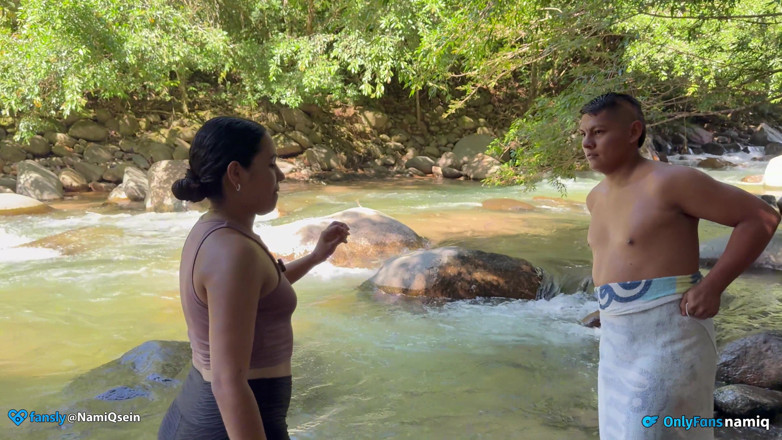 NamiQsein: Discovered Fucking a River by the Neighbor