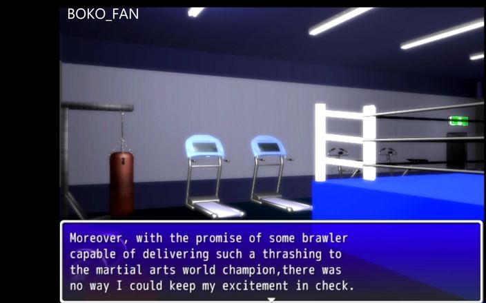 Boko Fan: Ultimate Fighting Girl type B otwierająca scenę.