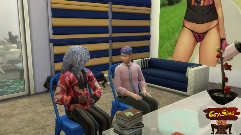 Dirty gay Sims: पहले सौतेला बेटा, लेकिन अब बहिन लड़की