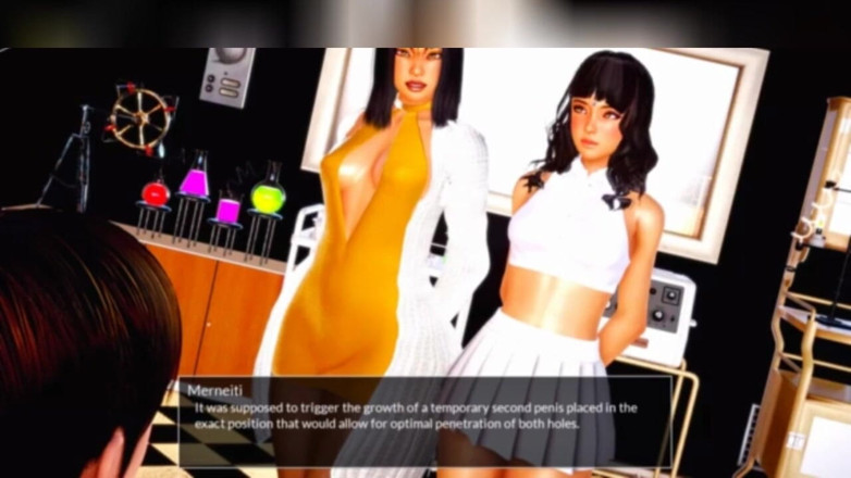 3DXXXTEEN2 Cartoon: Uctívání ptáka, egyptský styl. 3D porno kreslený sex