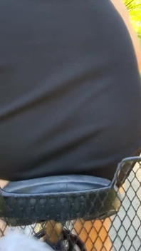 Sliplees Bike Tour! Tranny Cycling Nude in Public!