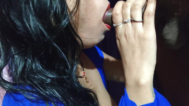 Hotpooja86900: Donne sexy sari ricevono pompino duro