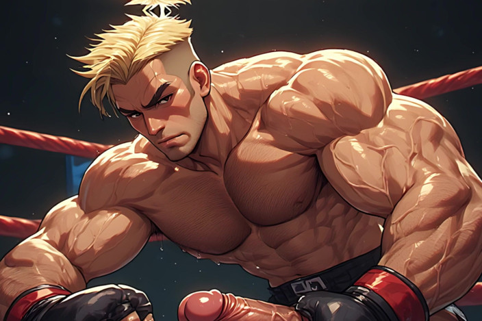 Erotic Man: Ken Masters Naked Fighter (ai)