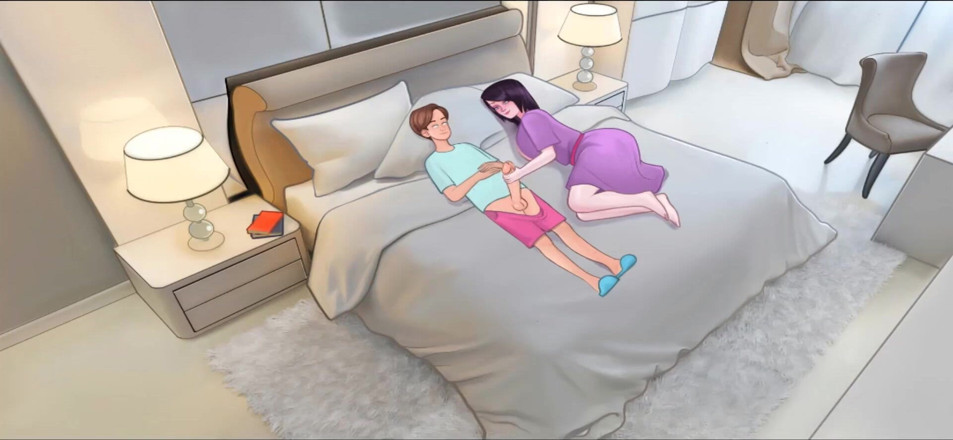 Hentai World: Sexnote mama vitregă mă masturbează