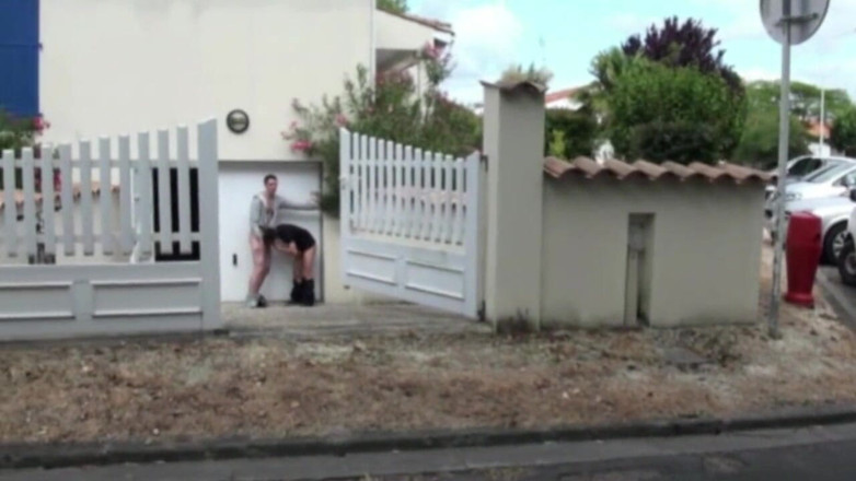 Crunch Boy: esibizione incredibile! Sesso sulla strada