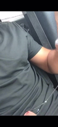 Wanking in the Car