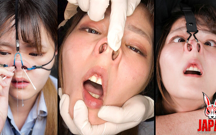 Japan Fetish Fusion: 鏡真理が小さな豚に変身して、鼻から鼻水がにじみ出るのを見るのがいい