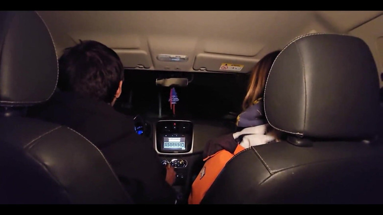 Knock Knock Club: A Double Blowjob in My Friend's Car Dirty Morbid Girls