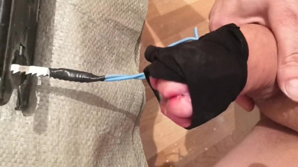 Fred110: Masturbacja i orgazm z elektrycznej wytryski