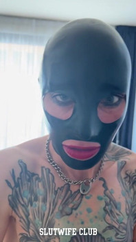 Người hâm mộ làm fucktoy vilja's masked deepthroat, cưỡi đít thô và kết thúc dính