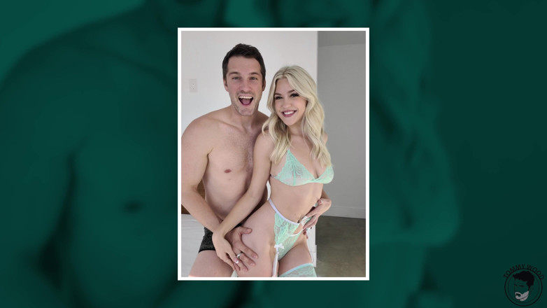 Tommy Wood XXX: Jazlyn Ray красивая блондинка с большими натуральными дойками