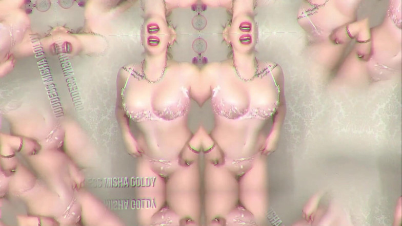 Goddess Misha Goldy: You look so damn stupid and ugly with that dildo...