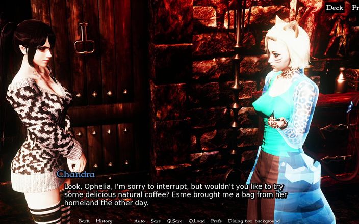 PixelAftDark: Chica gata recarga magia frotando sus tetas por ti (furrhouse ch16p5)