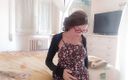 Savannah fetish dream: Stiefmoeder heeft een zware zwangere bult