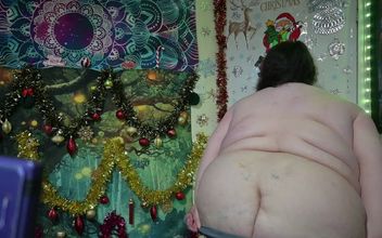 Bending Over and Showing This Fat Ass Hole