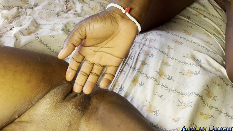 African Beauties: Chubby a Štíhlé africké lezzies ochutnává navzájem