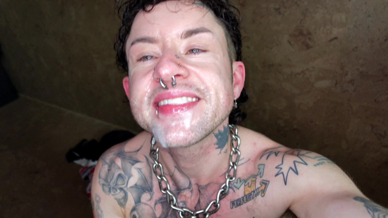 Xxx skips: Blowjob panjang FTM pancutan mani di muka