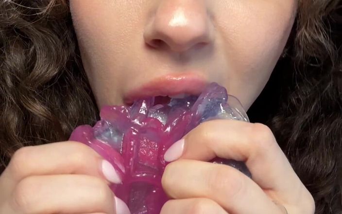 SavvyStar: 와플 Asmr 입이 따먹히는 소리 페티쉬 소리