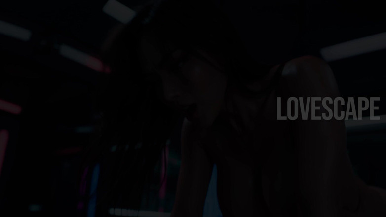 Lovescape: हॉट एशियाई नियोन रूम में लंड की सवारी करती है (ai Gen)
