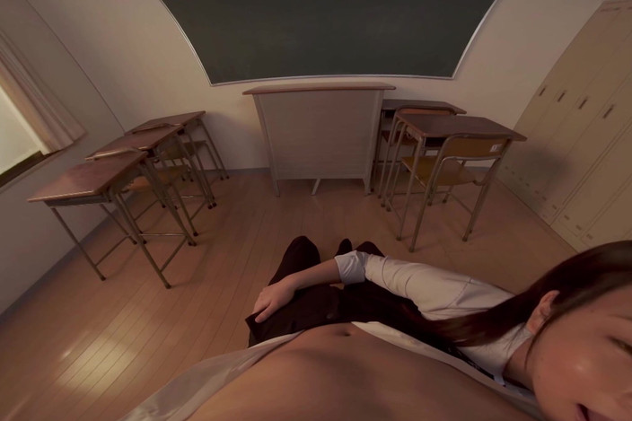 JAV hornyVR: 따먹을 수 없는 음란한 입으로 침을 흘리는 소녀에게 키스 - 1