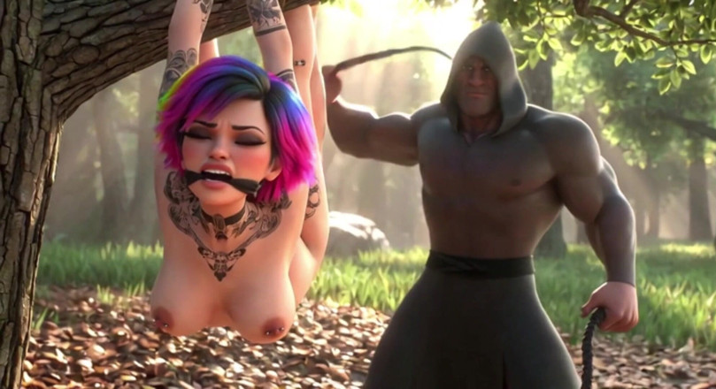 YOUR BEST FANTASY: Hairy Feminist Bound &amp; Whipped - Merciless Male Domination