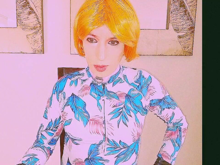 Tammy sissy slave: Tammysissy masturbuje się