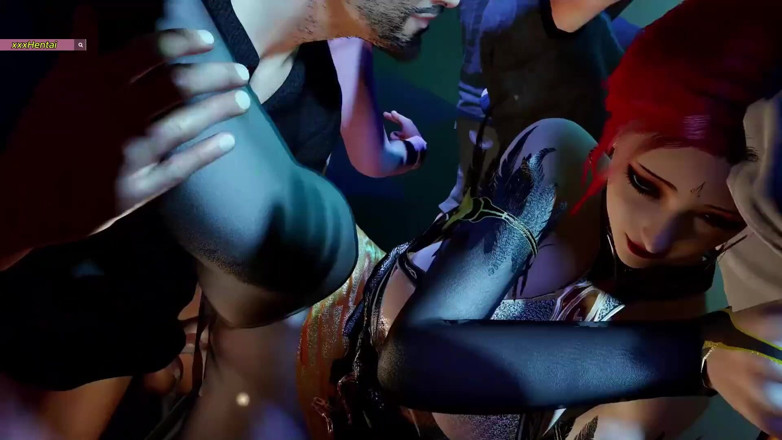 X Hentai: Nebeské křivky: 3D dívka s božskými přednostmi - 3D animace