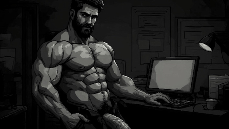 Erotic Man: Hombre erótico con gemidos masculinos