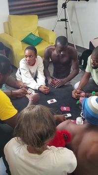 A Hot Bisexual Orgy After Playing Games Night Games