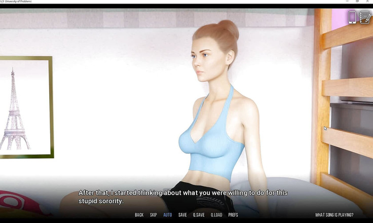 EroticKrisso: Universitas masalah-remaja toket besar alami