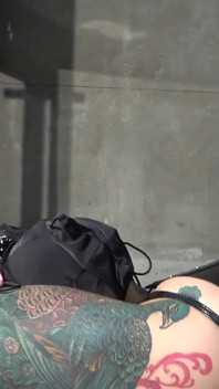 Mistress Ties up Masochist's Arms and Legs and Enjoys Endless Facesitting Training with Her Big Ass