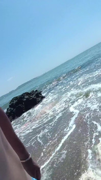 On the Beach on a Sunday