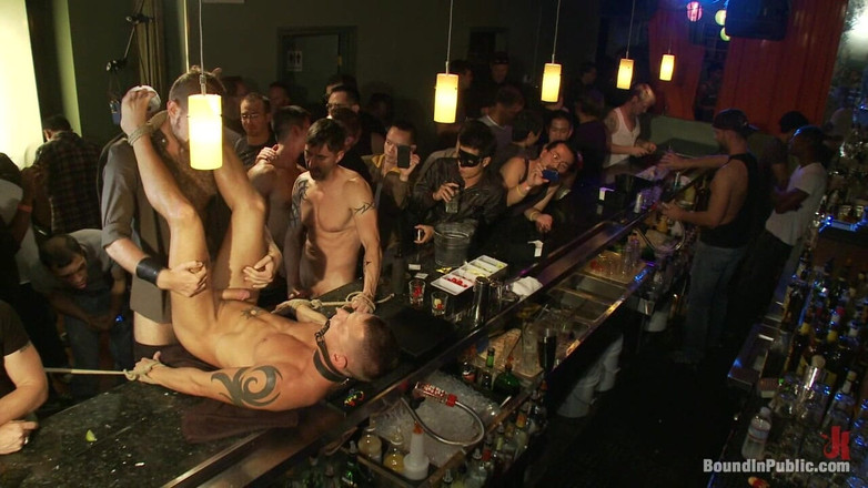 Bound in public: Club Dragon