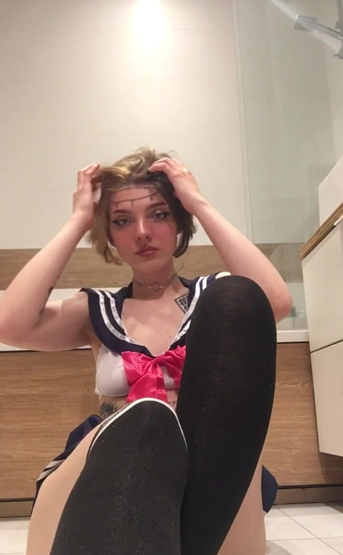 Soft Vulgar: Udělal jsem malý Sailor Moon Cosplay, doufám, že se ti líbí!