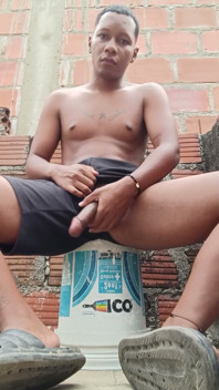 Joven Colombiano Se Masturba En La Azotea