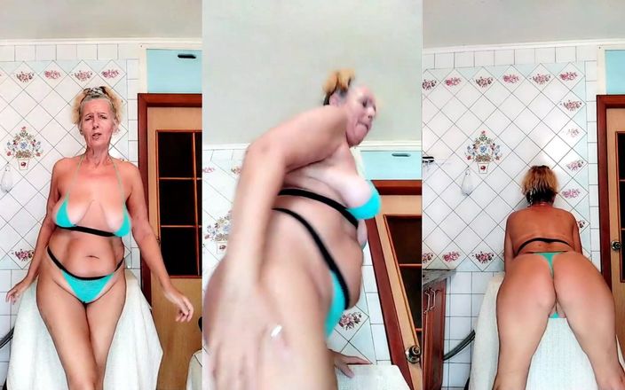 Lukerya: お気に入りの海色の水着が自分の手であなたの体を飾ります。